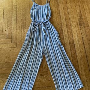 Striped Dress Forum Tank Jumpsuit Romper, S Women's